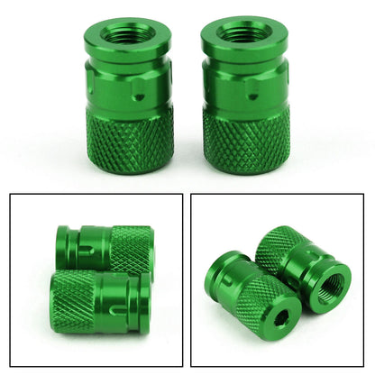 Aluminium Anti-Theft Valve Caps for Car Motorcycle Bike MTB (F3)