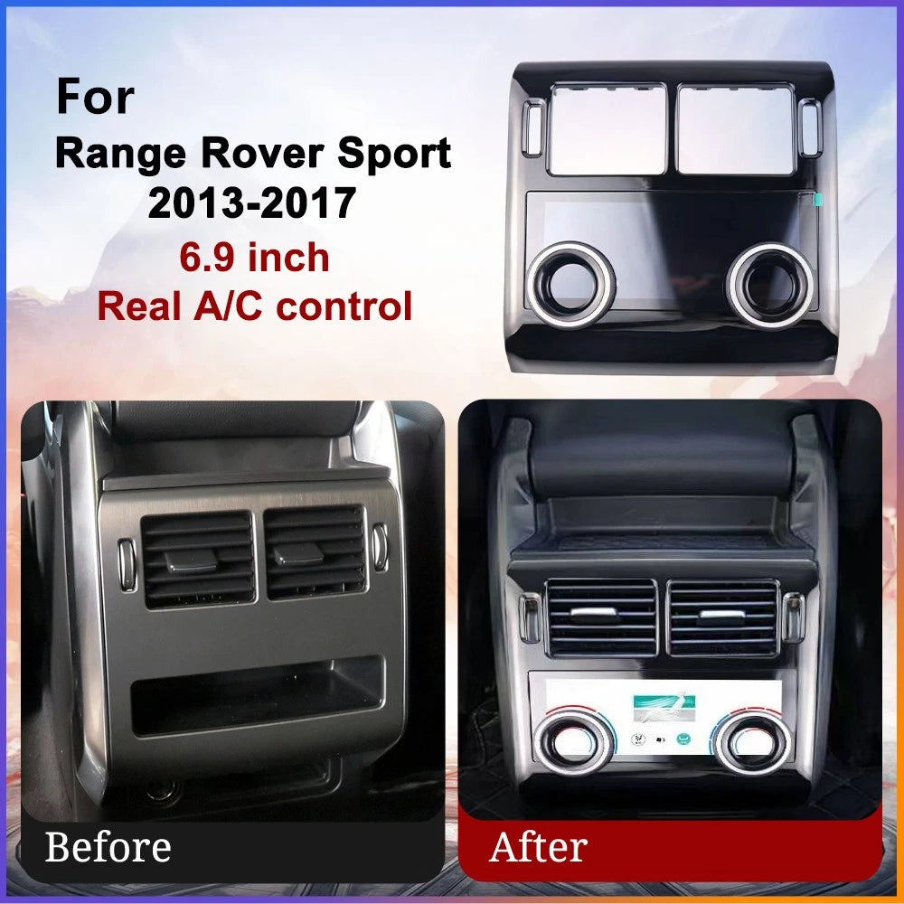 6.9" Rear A/C Touch Screen Panel for Land Rover Range Rover Sport (2014-2023)