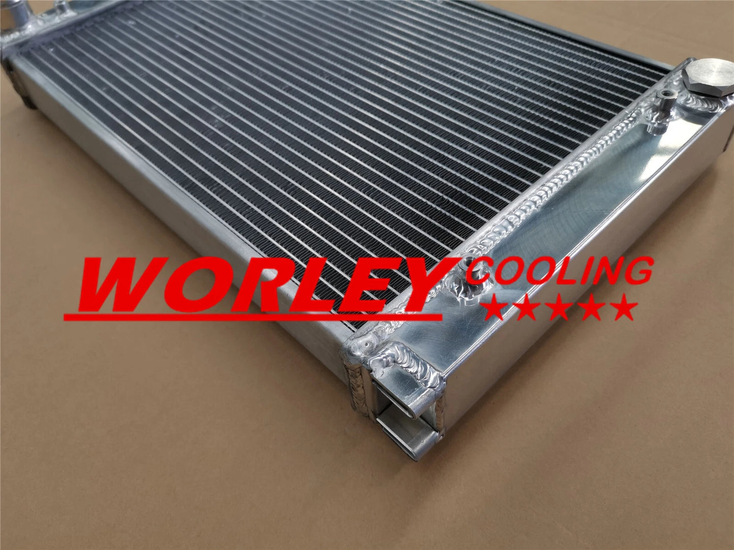 2 x Row Aluminum Radiator for Volkswagen Scirocco Coupe (1985-1992)