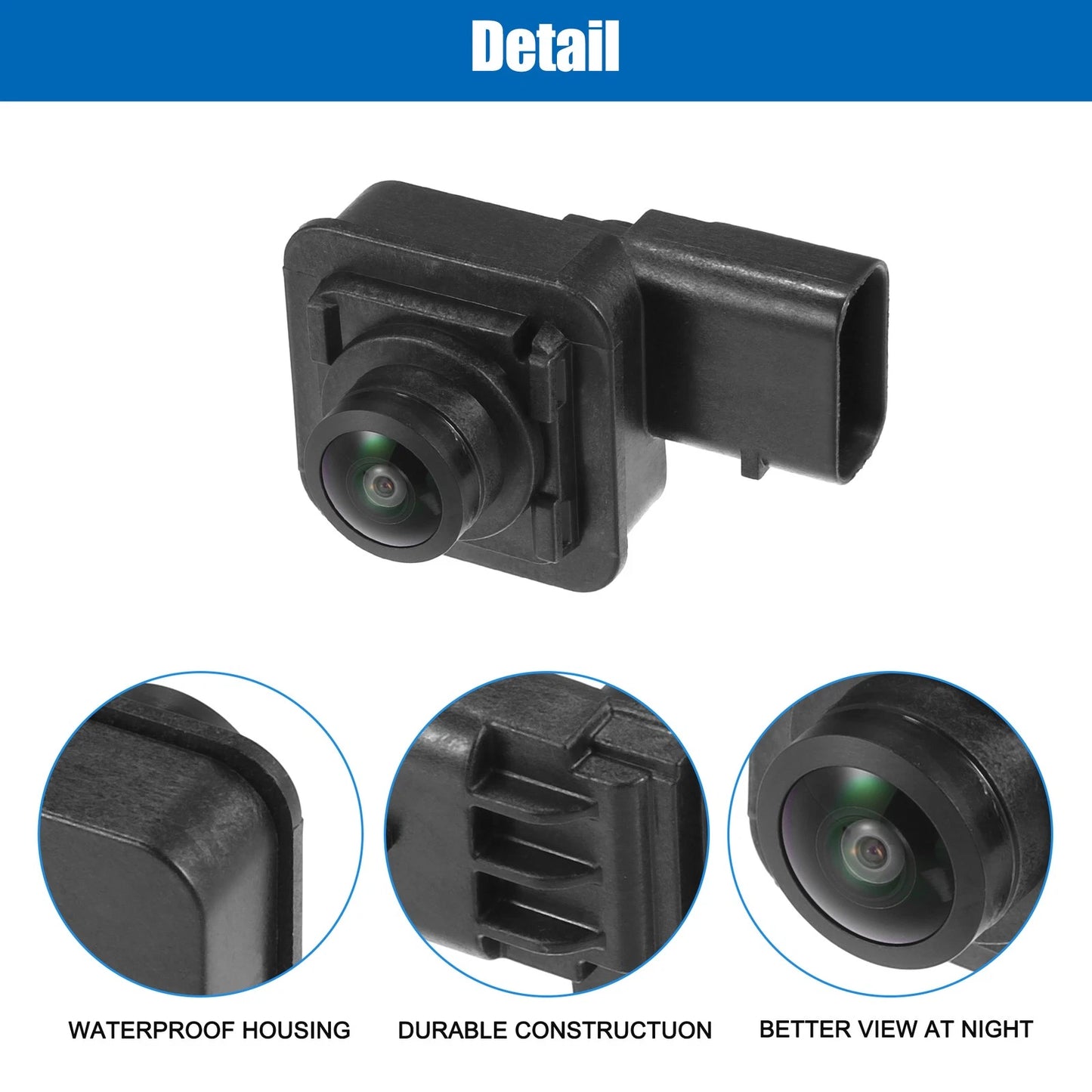 Rear View Backup Camera for Ford F250 F350 F450 F550 Super Duty (2017-2022)