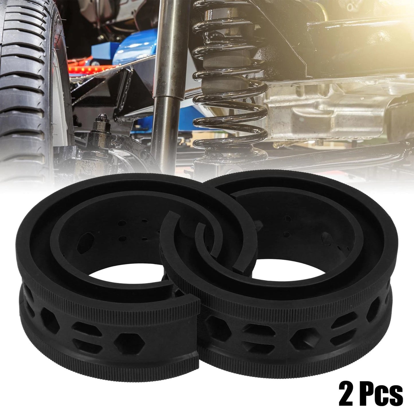 Universal D Type Coil Spring Rubber Buffer for Ford Chevy