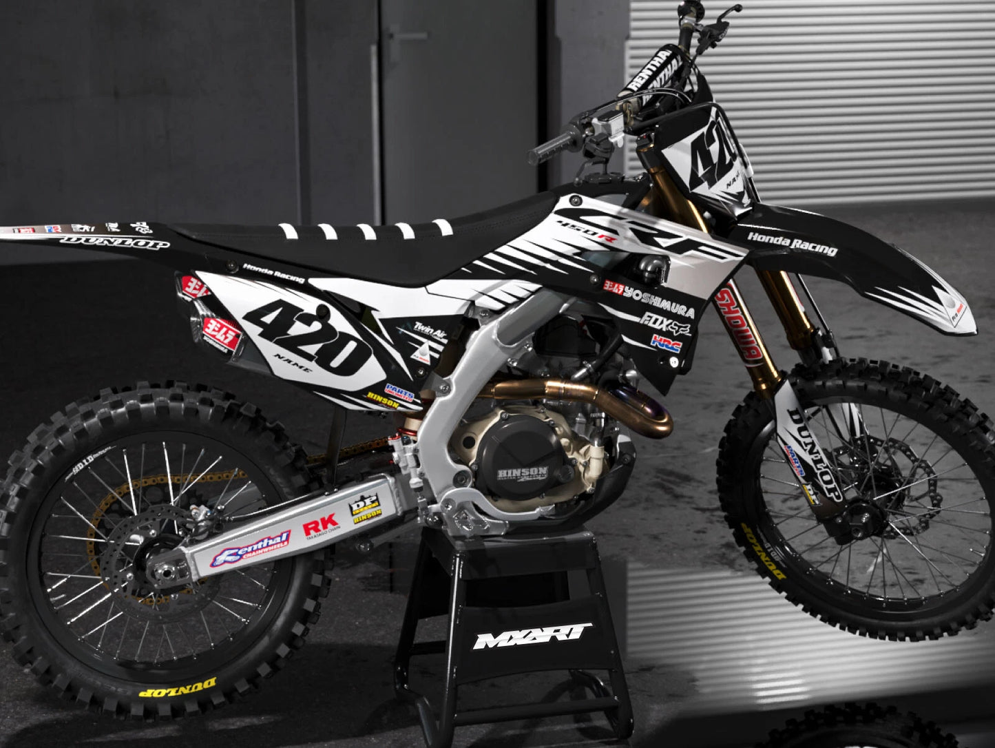 Full Custom Graphics Sticker Kit for Honda CRF 250 (2010-2013)