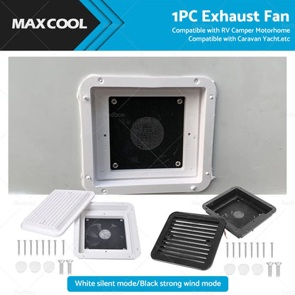 12V Fridge Vent Fan for RV Trailer Caravan Air Ventilation Exhaust Fan