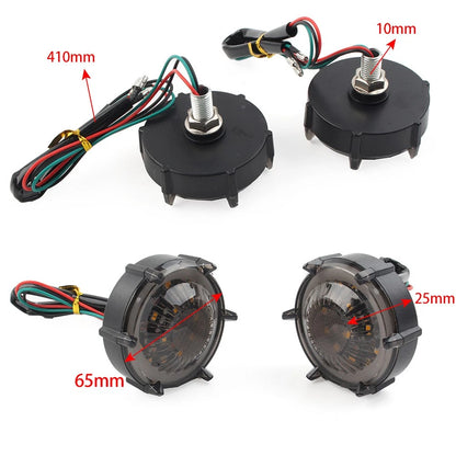 LED Flashers Turn Signal Warning Light for Universal Motorcycle