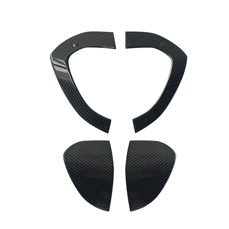 100% Carbon Fiber Exterior Door Handle Cover Trim For Nissan Fairlady 400Z 2023+