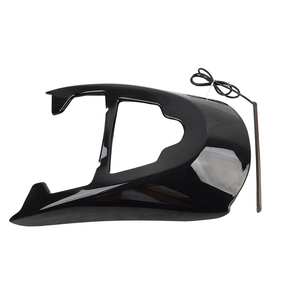Vivid Black Rear Mudguard w/Light for Harley VRSCDX VRSCAW VRSCA (2002-2017)