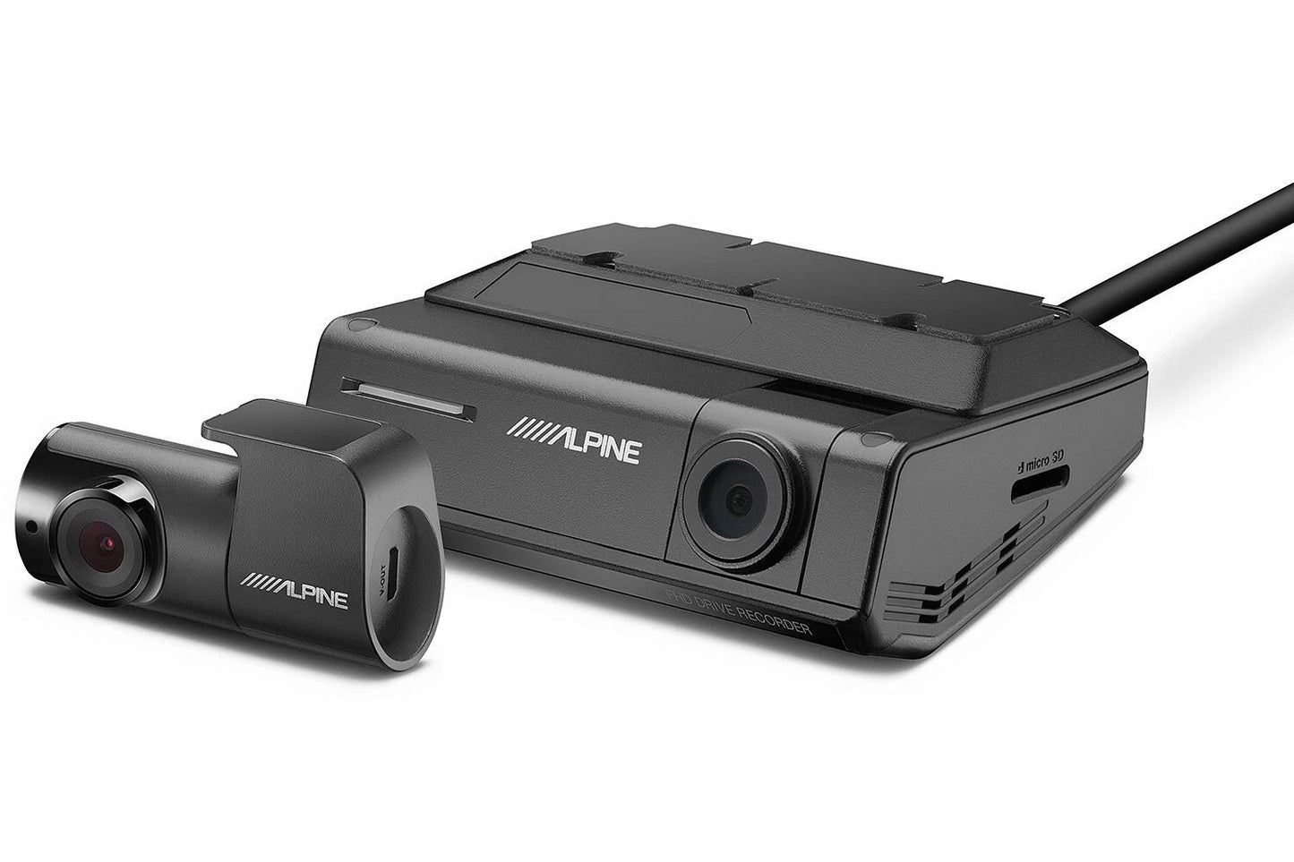 DVR-C320R Dash Camera for ALPINE WiFi GPS 1080p Front & Rear