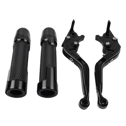 Folding Extendable Brake Clutch Levers & Handlebar Grips for BMW R1200GS (2004-2012)