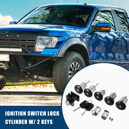 Ignition Lock Cylinder & Key Set for Ford Transit Connect 2.0L (2010-2013)