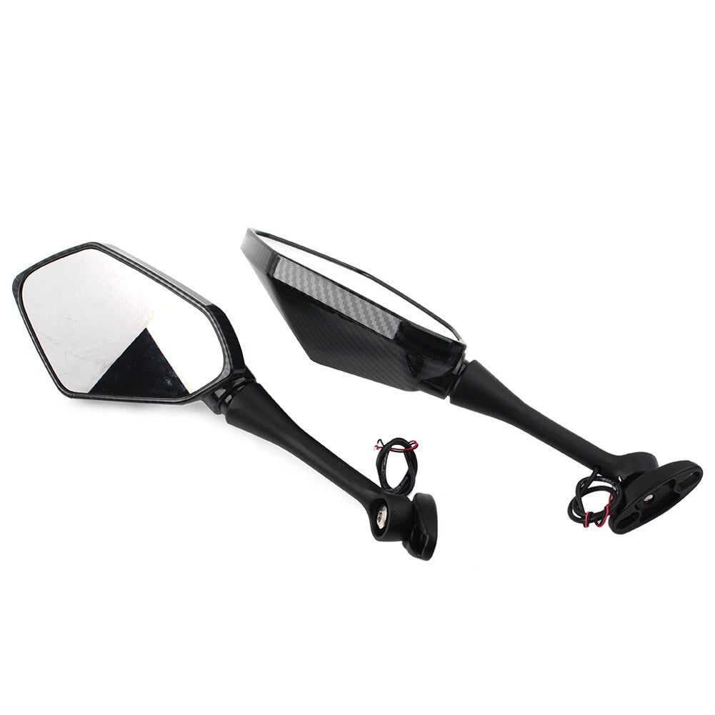LED Turn Signal Side Mirrors for Honda CBR600RR CBR1000RR (2004-2007)