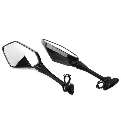 LED Turn Signal Side Mirrors for Honda CBR600RR CBR1000RR (2004-2007)