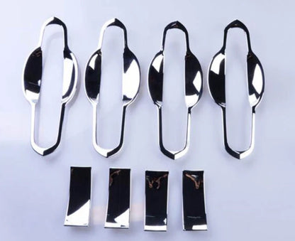 Door Handle Bowl Smartkey Set Cover Trim for Ford Escape Kuga (2013-2019)
