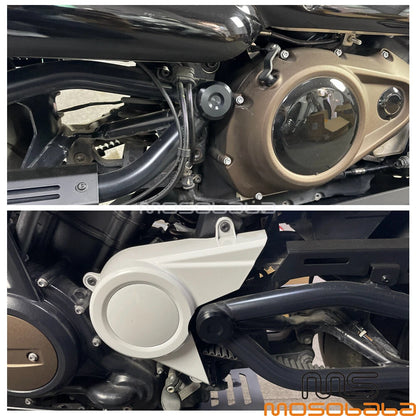 Black Axle Nut Covers for Harley Sportster S RH1250S (2021-2023)
