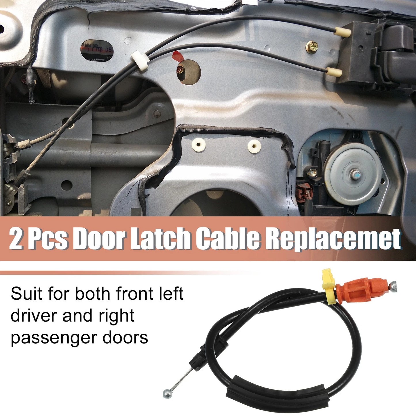 Front Door Handle Latch Release Cable LH RH for Chevrolet/GMC