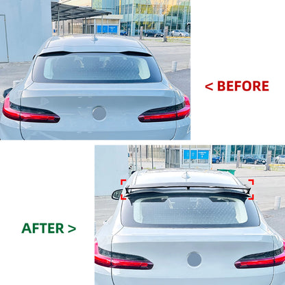 1PC Gloss Black Rear Boot Spoiler for BMW X4 (2019-2024)