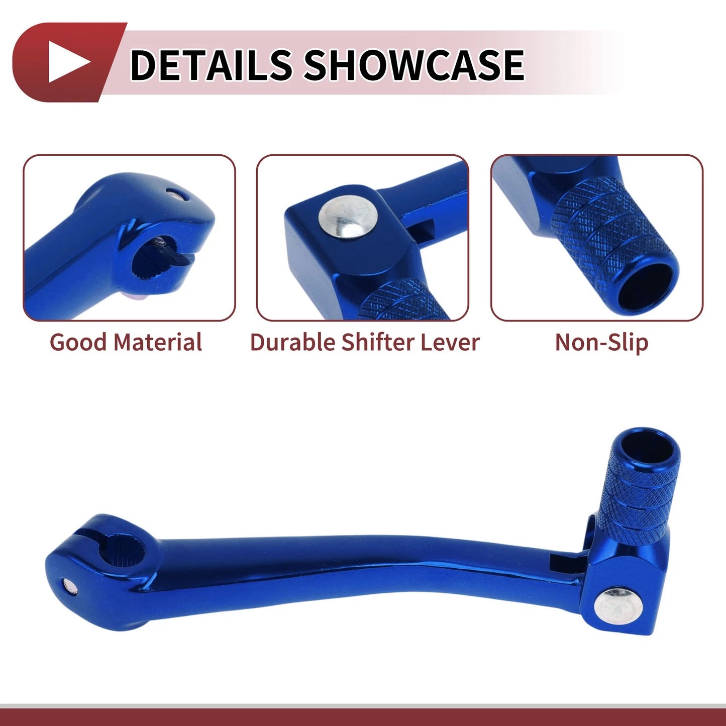 Blue Folding Motorcycle Gear Shifter Lever for Honda XR50