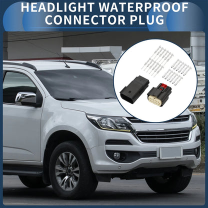 1 x Headlight Waterproof Connector Plug for Buick