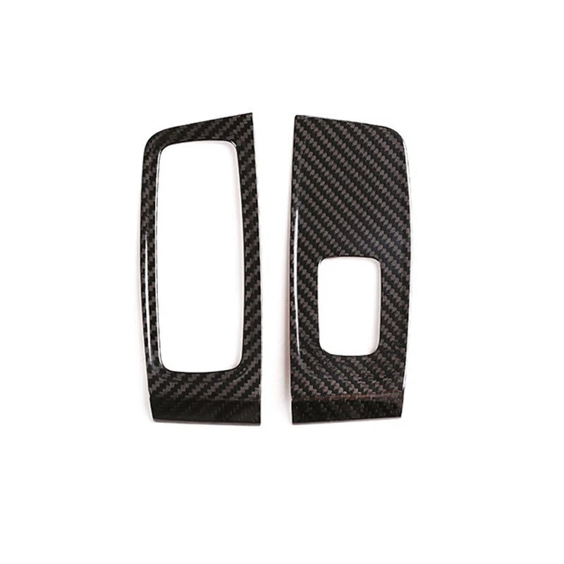 Real Carbon Fiber Window Switch Button Cover Trim Fit For Porsche 911 2019-2020