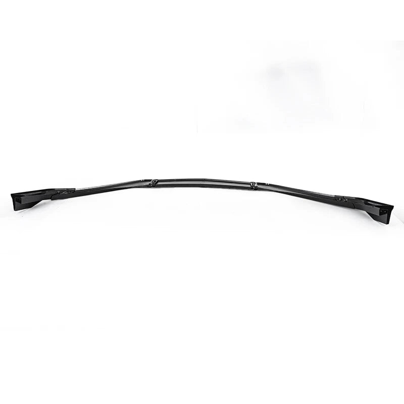 Front Bumper Lip Spoiler Body Kit Gloss Black for 2020-2024 Corvette C8 7 x PCS