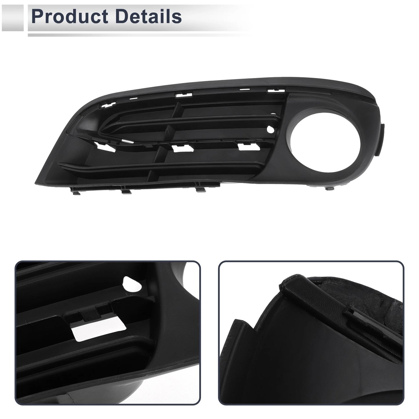 1 Pc Front Left Fog Light Grill for BMW 5 Series (2014-2017)