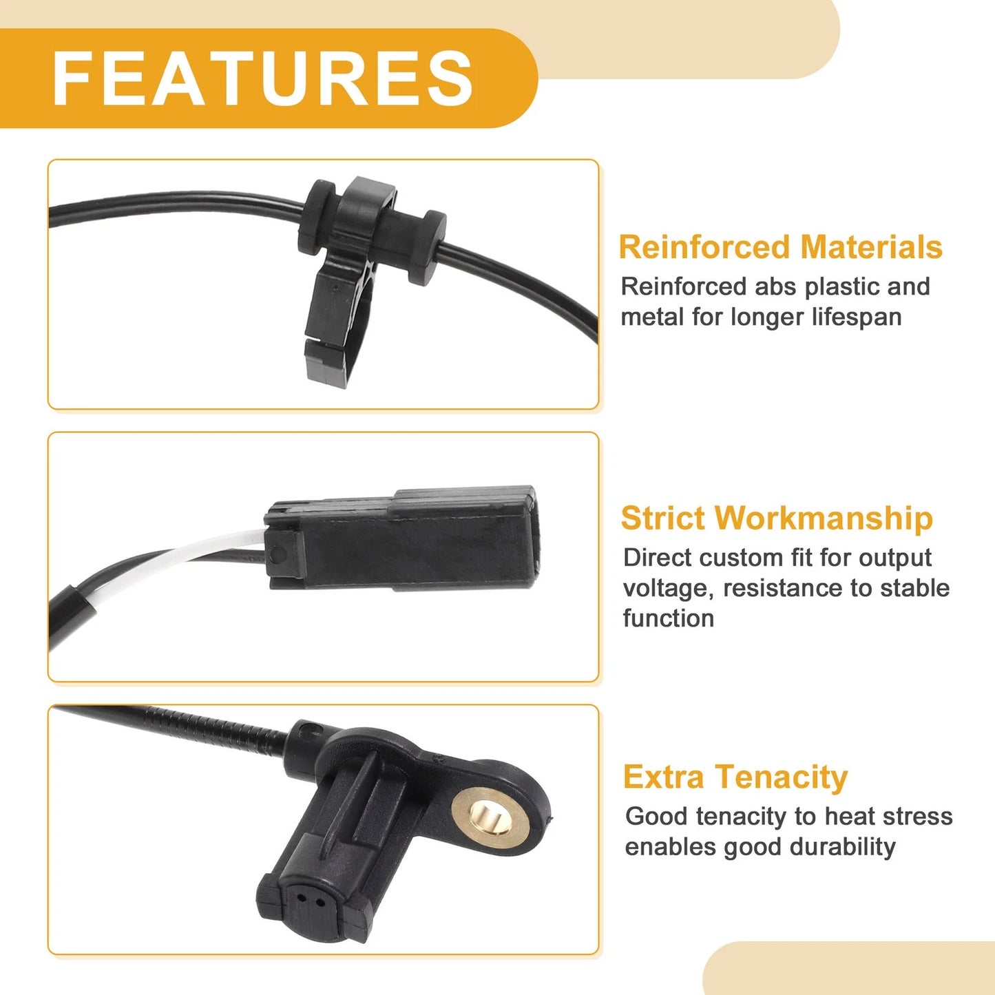 ABS Wheel Speed Sensor for Ford Escape Rear Right (2001-2007)