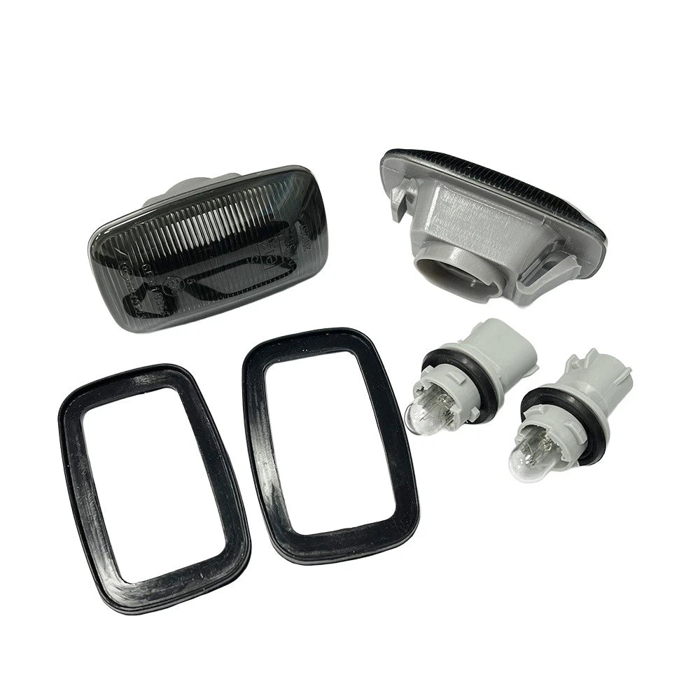 Smoke Front Side Marker Flasher Lights for Toyota Land Cruiser