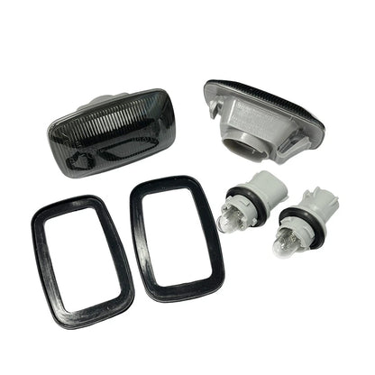 Smoke Front Side Marker Flasher Lights for Toyota Land Cruiser