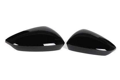Gloss Black Side Wing Mirror Cap Covers for Audi A3 (2022-2025)