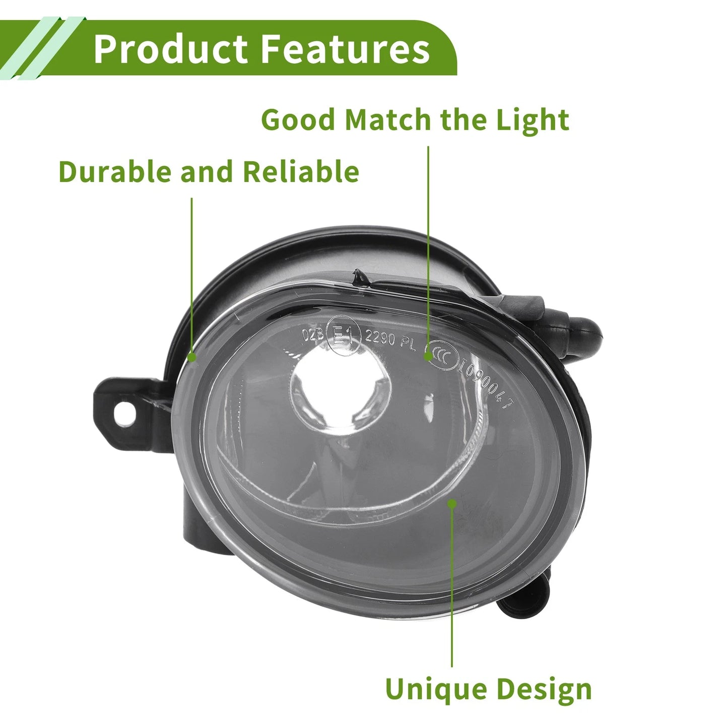 Right Fog Light Grill for Volvo S40 (2008-2011)