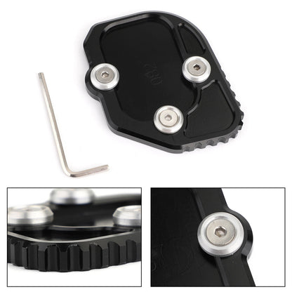 Side Stand Plate for BMW C400X C400GT (2019-2021) Black