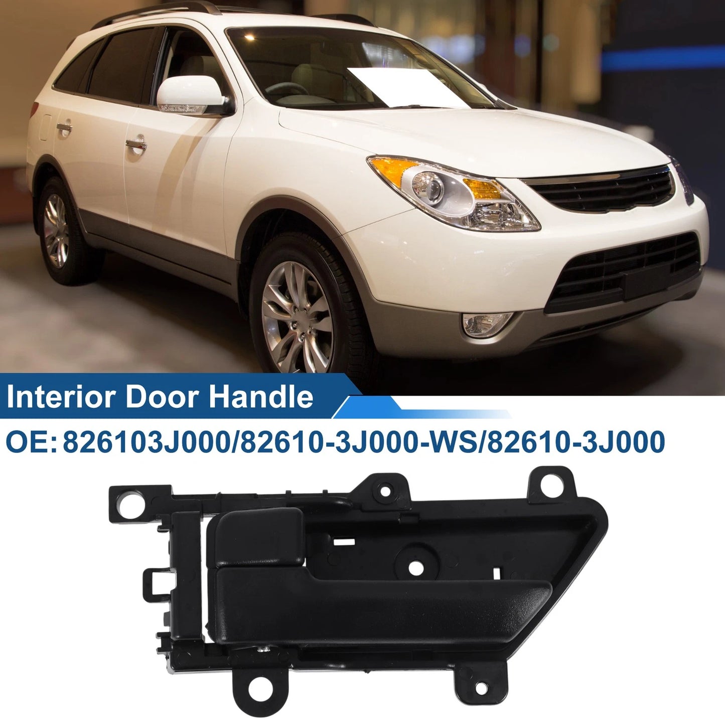 Front Passenger Side Interior Door Handle for Hyundai Veracruz (2007-2012)