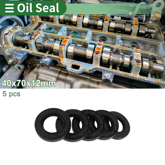 Oil Seal 40x70x12mm Rotary Shaft Seal NBR Rubber for Make Model