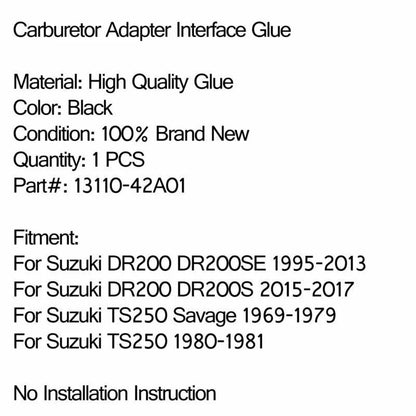 Intake Manifold Carburetor for Suzuki DR200 DR200SE TS250 Savage (1969-1979)