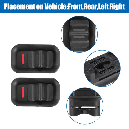 Front Rear Door Lock Lever Knob Replacement for Chevy Suburban 1500/2500