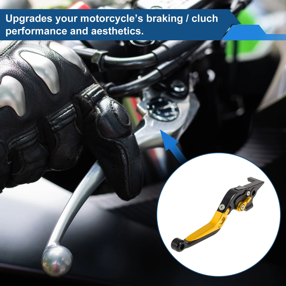 Levers / 2 x Adjustable Short Long / Brake Clutch Levers for Yamaha TMAX560 (2019–2020)
