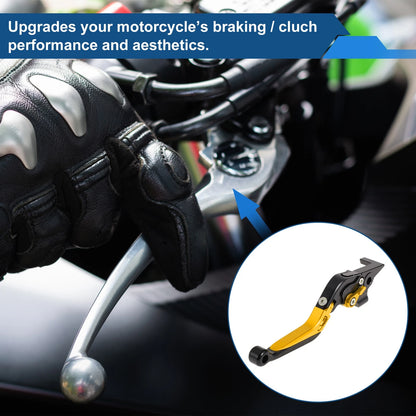 Levers / 2 x Adjustable Short Long / Brake Clutch Levers for Yamaha TMAX560 (2019–2020)