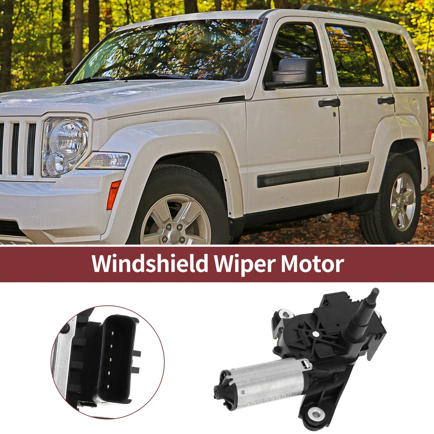 Rear Windshield Wiper Motor for Jeep Liberty (2008-2012)