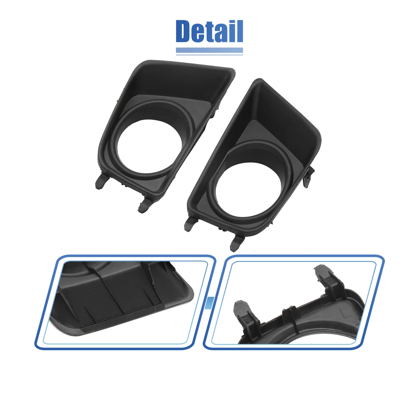 Fog Light Grille for Toyota Tacoma 2012-2015 (2 x Lights)