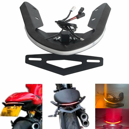 Fender Eliminator Kit w/ LED Turn Signal Lights for Ducati Monster 1200/821