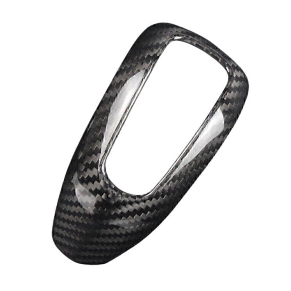 Carbon Fiber Black Gear Shift Knob Cover for Cadillac XT4 (2018-2020)