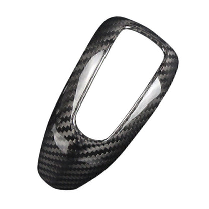 Carbon Fiber Black Gear Shift Knob Cover for Cadillac XT4 (2018-2020)