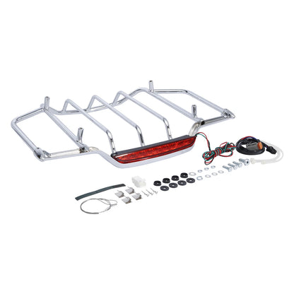 Trunk Luggage Rack with LED Light for Harley Touring Electra Glide (1993-2013)