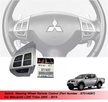 Steering Wheel Remote Control for Mitsubishi L200 Triton (2005-2014)