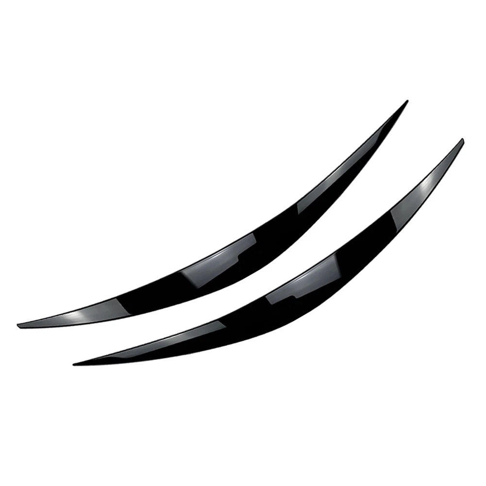 Car Headlight Eyelid Trims  Black for Hyundai i30 i30N MK3 (2017-2020)