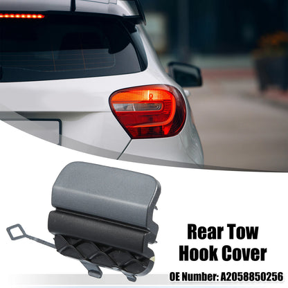 Rear Bumper Tow Hook Eye Hole Cover for Mercedes-Benz W205 (2015-2020)