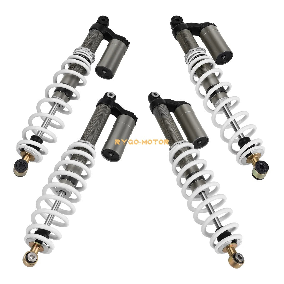Front & Rear 2 x Air Shock Absorbers for Polaris RZR S 800 (2009–2012)