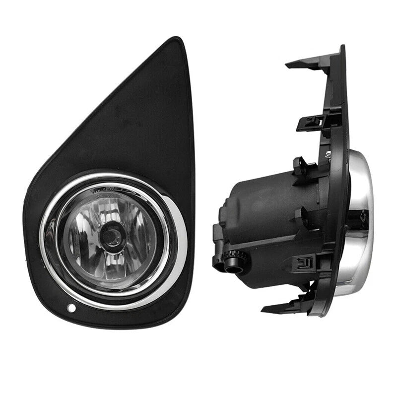 Clear Fog Light w/Bezel & Switch for Toyota Yaris Hatchback (2015-2016)
