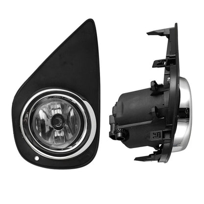 Clear Fog Light w/Bezel & Switch for Toyota Yaris Hatchback (2015-2016)