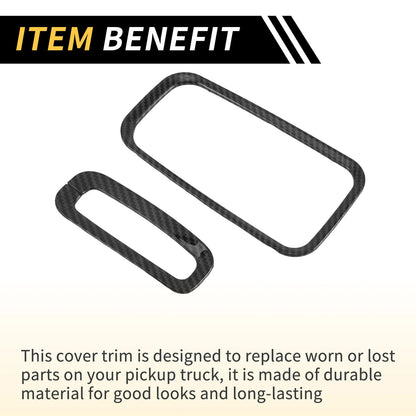 Center Console Gear Shift Ring Cover Trim for Jeep Wrangler (2007-2018)