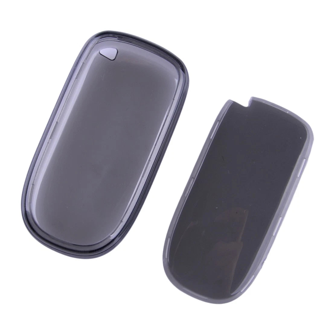 Black Clear Key Cover Case for Jeep Grand Cherokee Renegade (2015-2023)